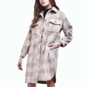 NWT 💫 Z SUPPLY Women’s Sonoma Plaid Jacket/Shacket - Orchid Rain Sz XS